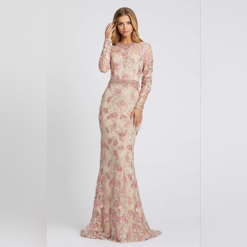 NWOT Mac Duggal Angelic Floral Long Dress 🏷️